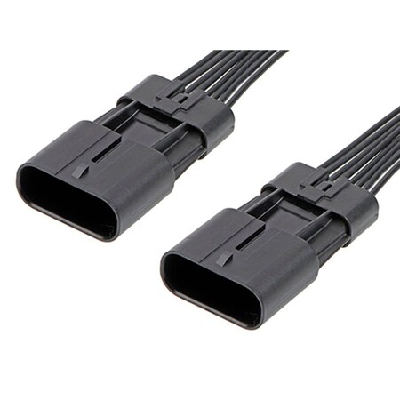 Molex Rectangular Cable Assemblies Squba Ots Cable Plug Sr 300Mm 8Ckt Blk 451460803